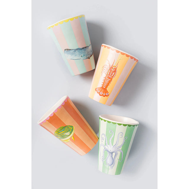 Set Of Nautical Tumblers