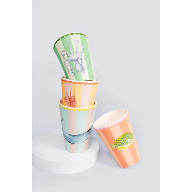 Set Of Nautical Tumblers