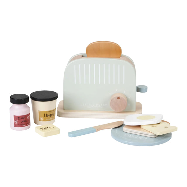 Wooden Toaster Set