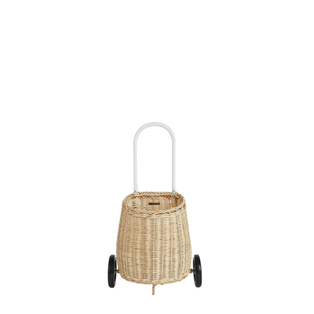 Straw Rattan Luggy