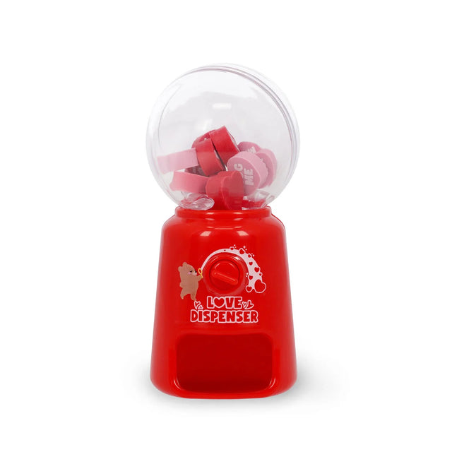 Mini Heart Eraser Dispenser