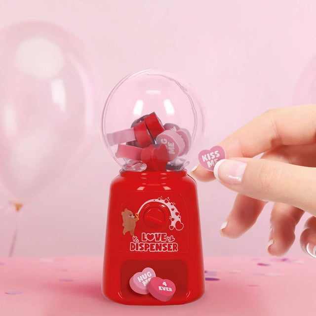 Mini Heart Eraser Dispenser