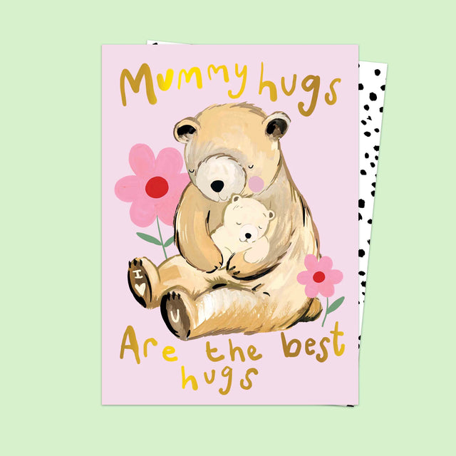 Mummy Bear Hugs Card