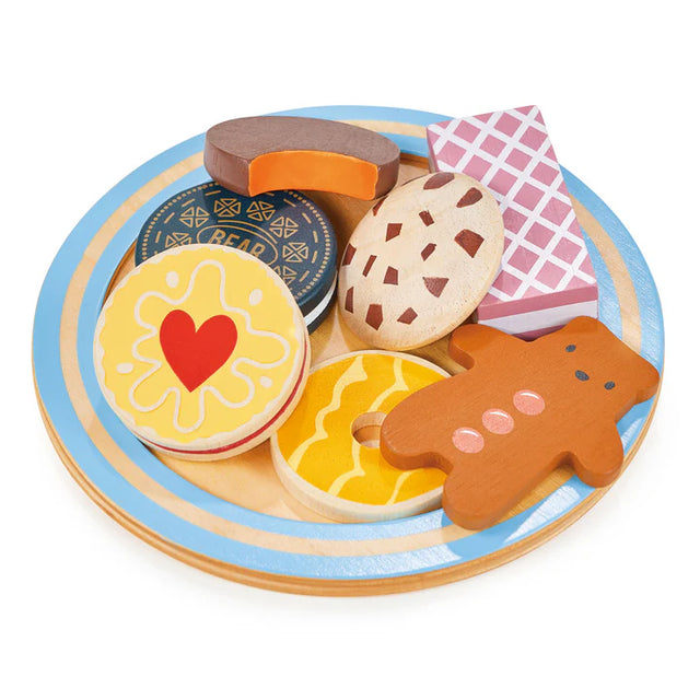 Wooden Biscuit Set