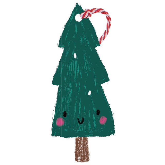 Happy Tree Gift Tags