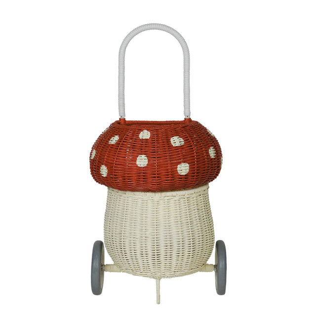 Red Spot Rattan Mushroom Luggy