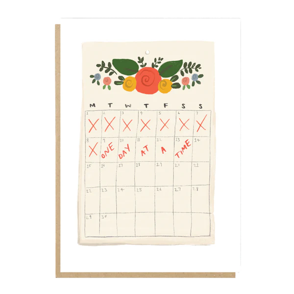 One Day At A Time Card