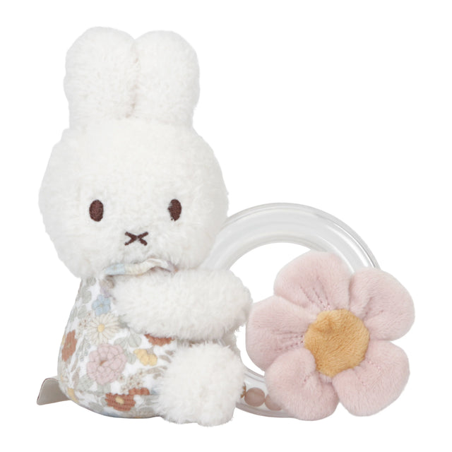 Miffy Vintage Flowers Rattle