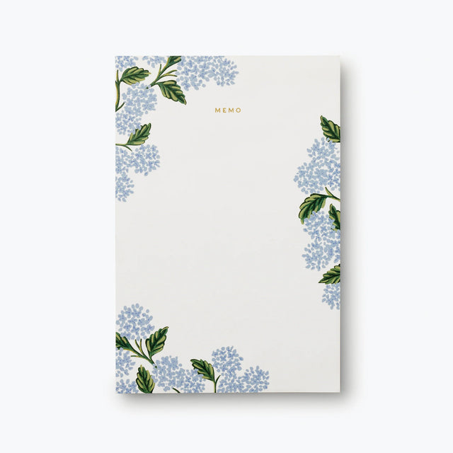 Hydrangea Memo Notepad