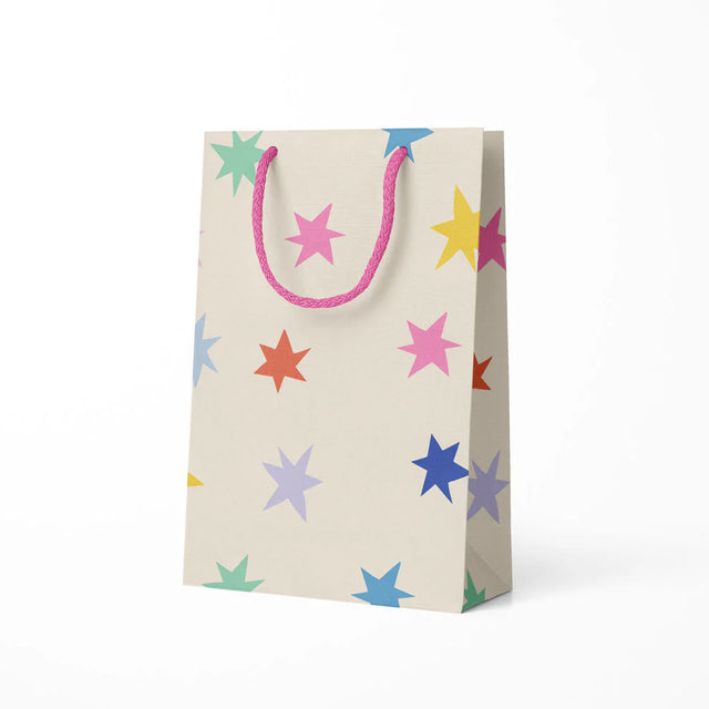 Small Multi Stars Gift Bag