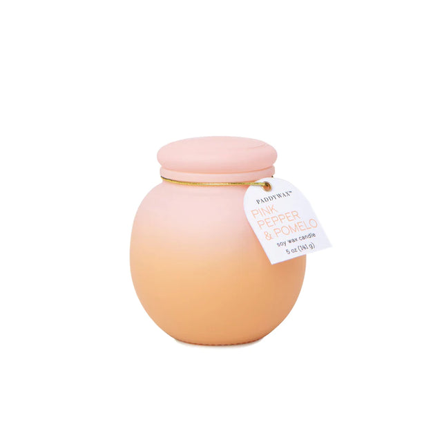 Pink & Orange Ombre Candle - Pink Pepper & Pomelo