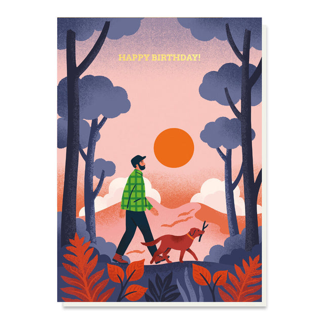 Best Friend Dog Birthday Card