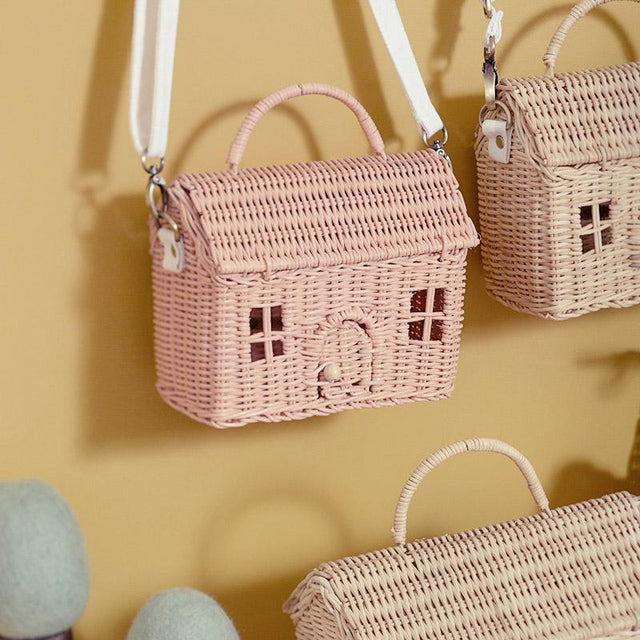 Rose Casa Rattan Bag