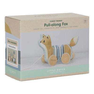 Forest Friends Pull Along Wiggle Fox