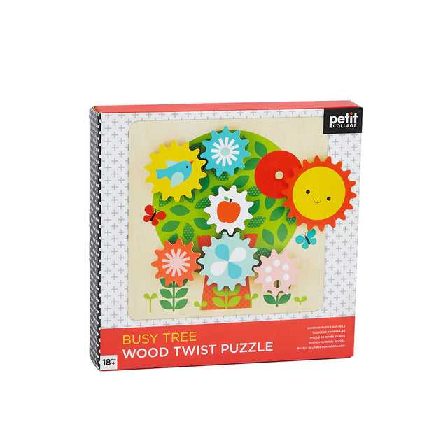 Buzzy Tree Wooden Twist Puzzle