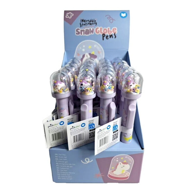 Unicorn Snow Globe Pen