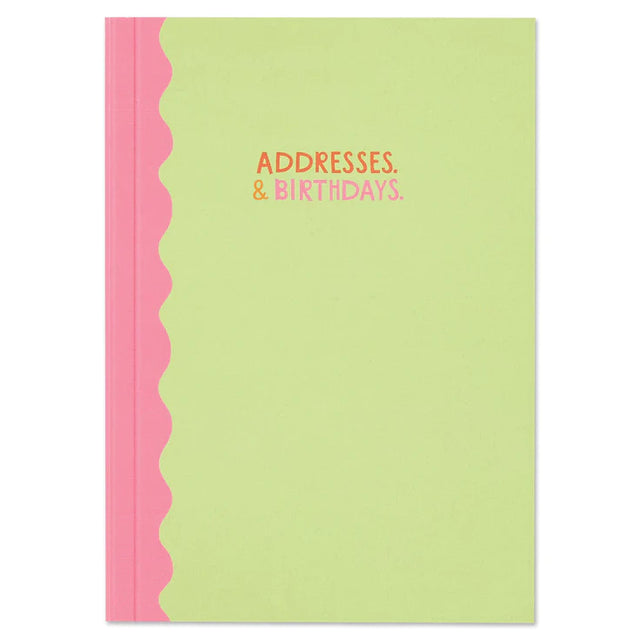 A6 Address And Birthday Notebook