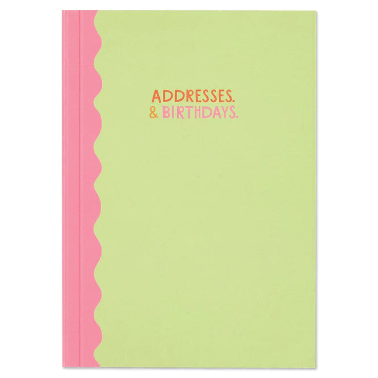A6 Address And Birthday Notebook