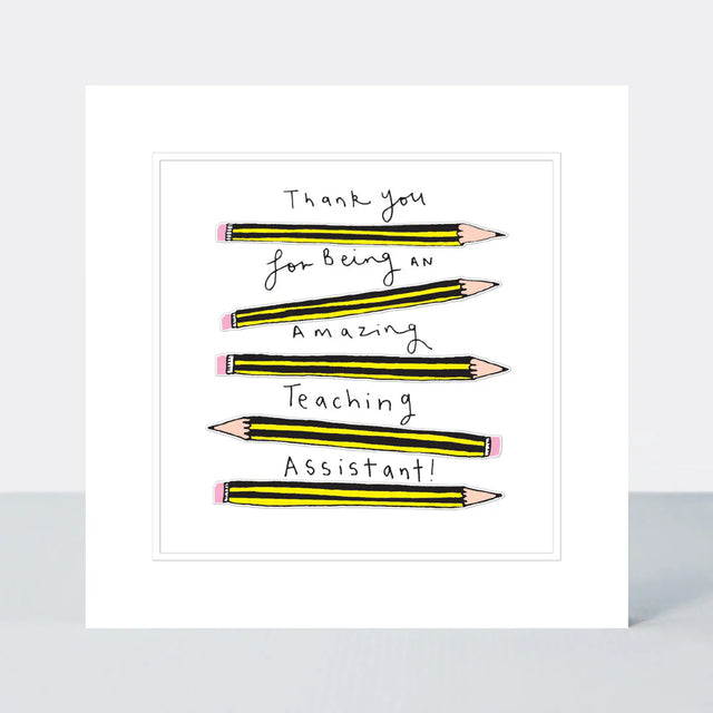 Amazing Teaching Assistant Card