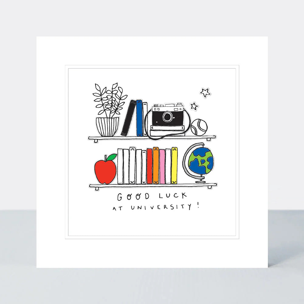 University Good Luck Card