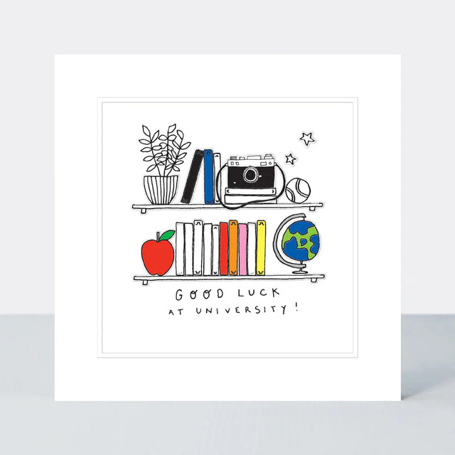 University Good Luck Card
