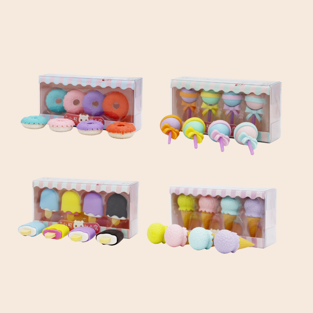 Sweet Treat Erasers