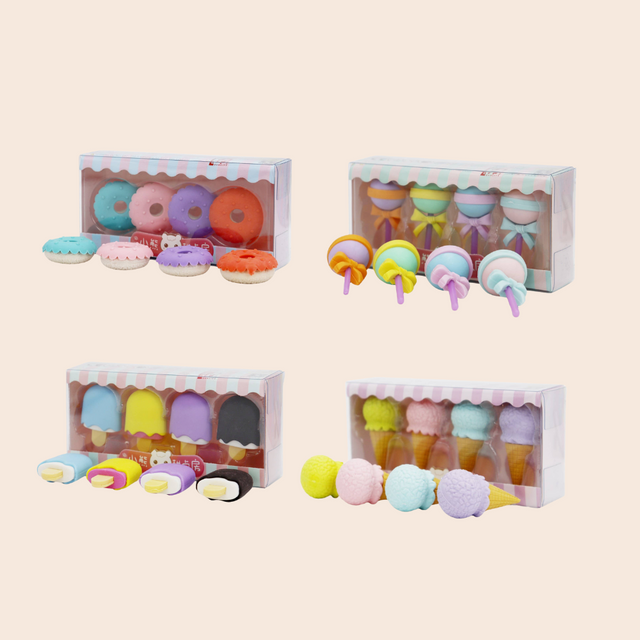 Sweet Treat Erasers