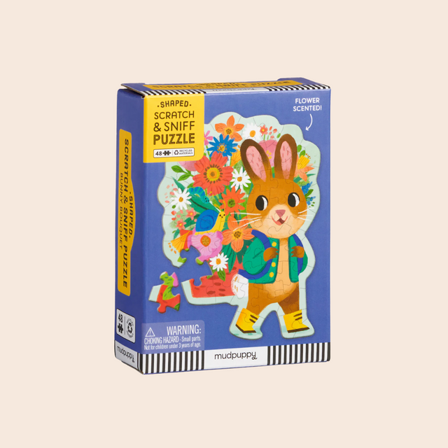 Bunny Bouquet 48 Piece Scratch & Sniff Puzzle