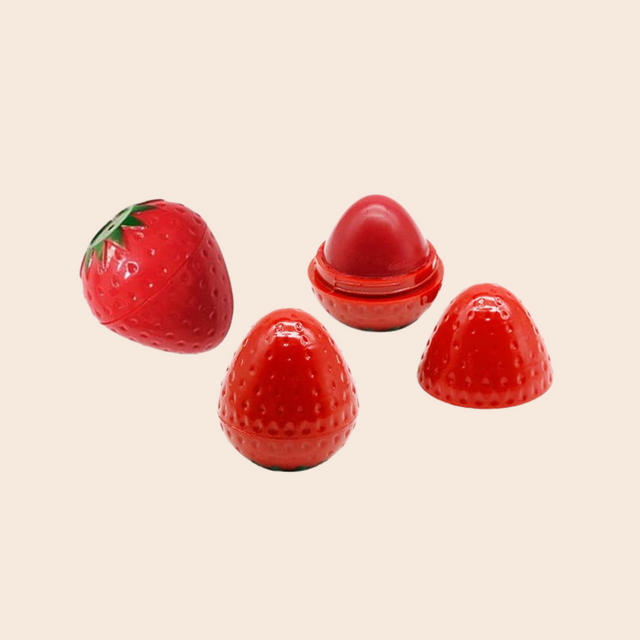Strawberry Shaped Lip Balm