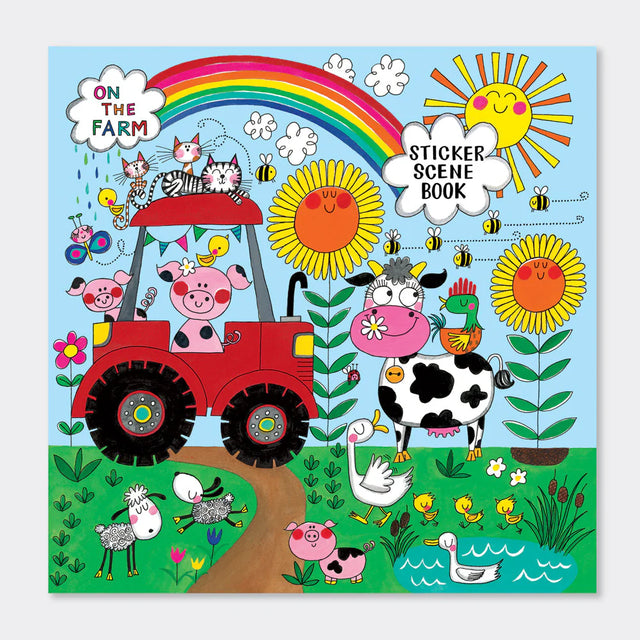 On The Farm Sticker Scene Book