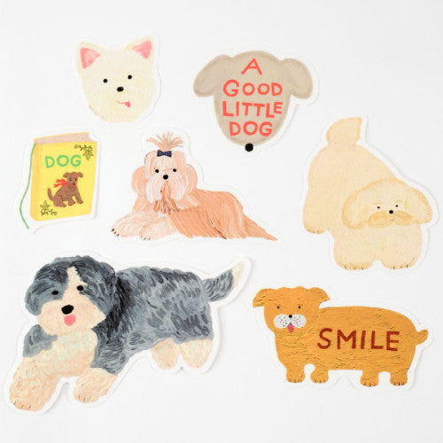 Sodeyama Kahoko Dog Sticker Pack