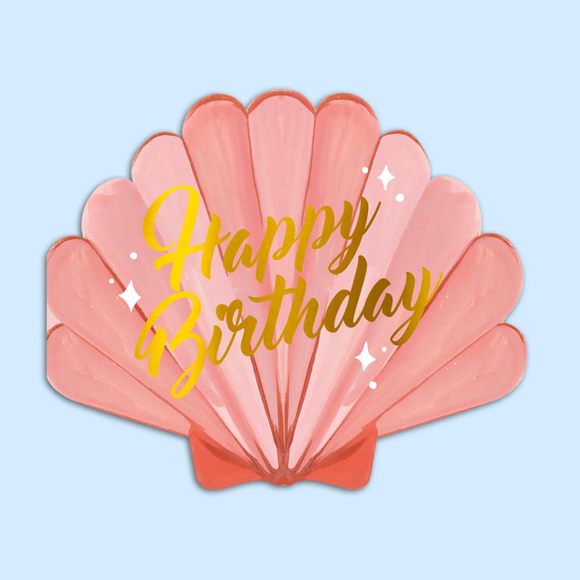 Shell Shaped Card