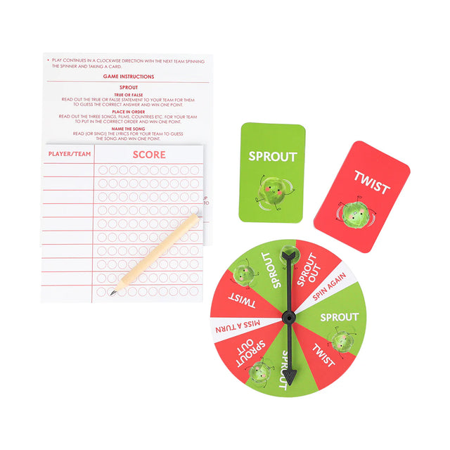 Twist And Sprout Christmas Game
