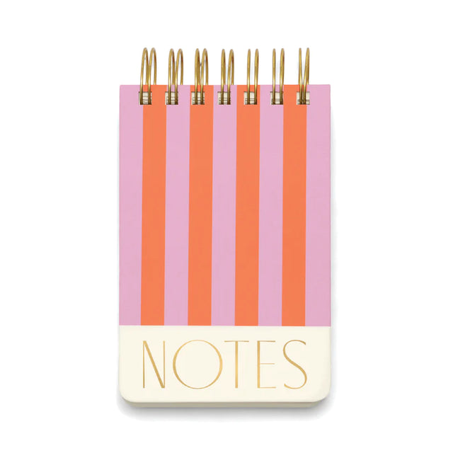 Bold Stripe Wired Notepad