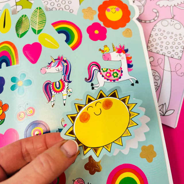 Fairy Colouring Book with Stickers