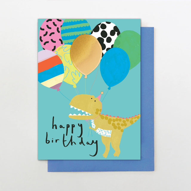 Birthday Dinosaur Card
