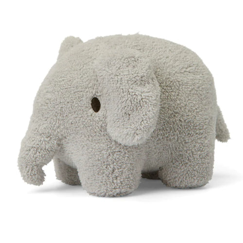 Terry Light Grey Elephant Plush