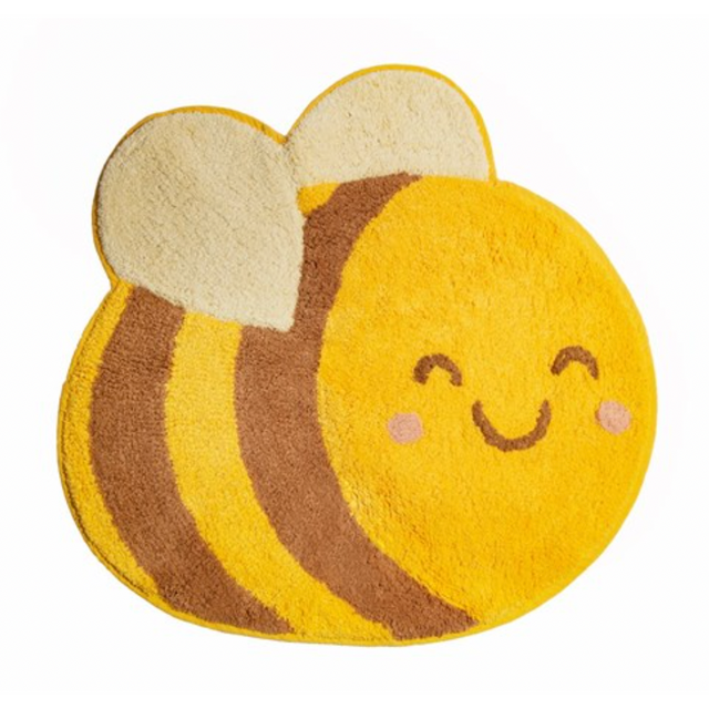 Bumble Bee Happy Rug