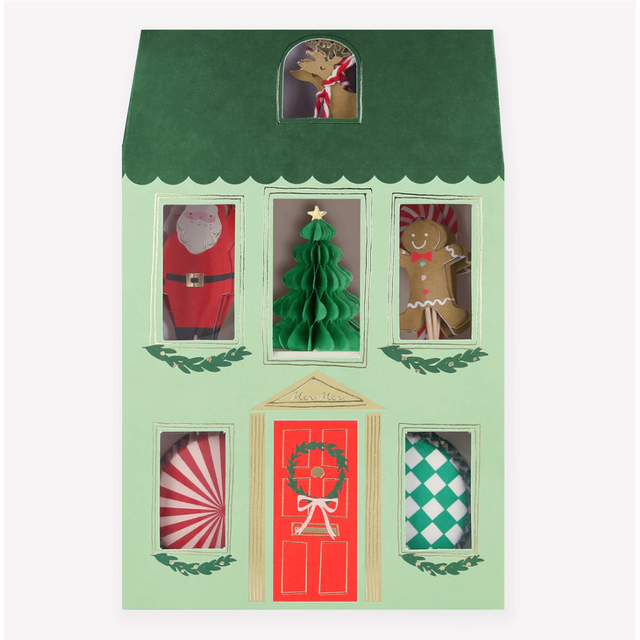 Festive House Cupcake Kit