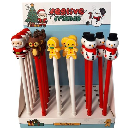 Christmas Character Pens