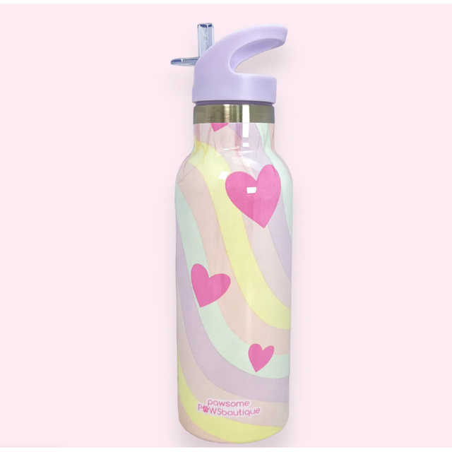 Pastel Swirl Stainless Steel Bottle