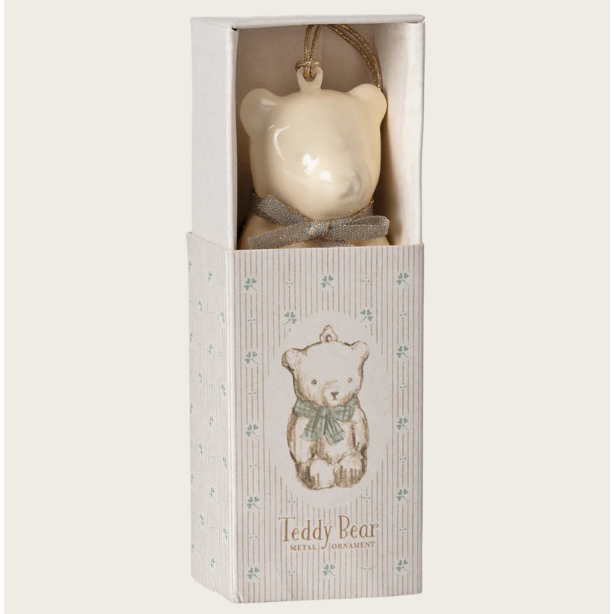 Teddy Bear Ornament: Blue