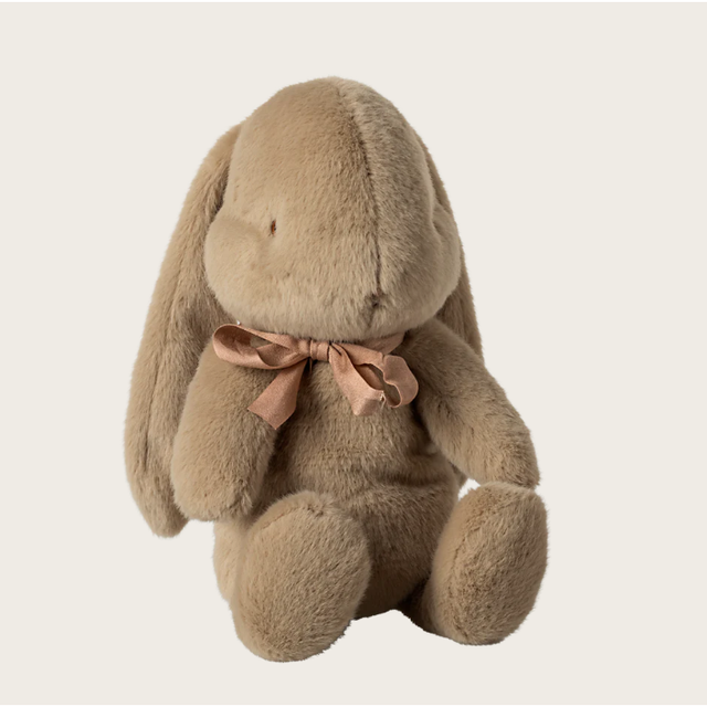 Medium Plush Bunny: Dusty Brown