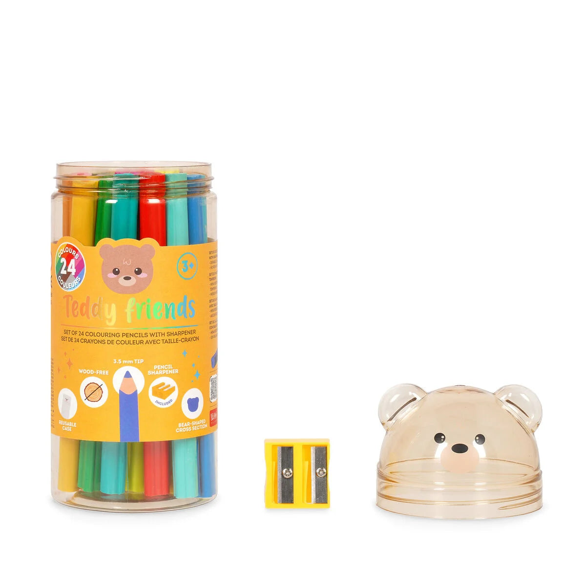 Teddy Friends Colouring Pencils