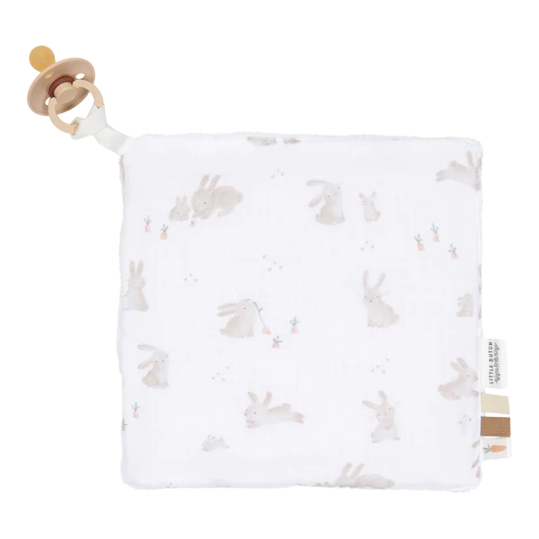 Baby Bunny Muslin Cuddle Cloth