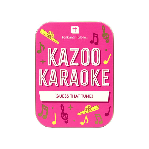 Kazoo Karaoke Tin Game