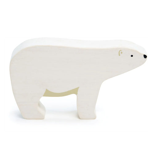 Wooden Polar Bear