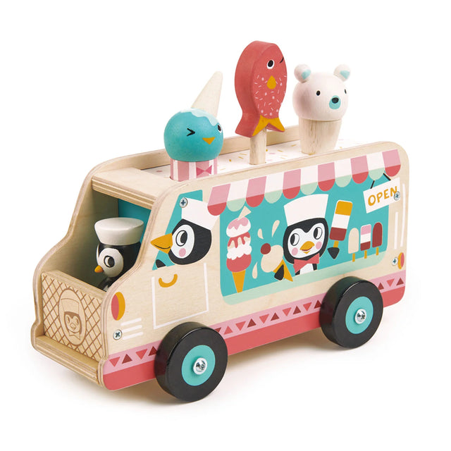 Wooden Penguin Gelato Toy