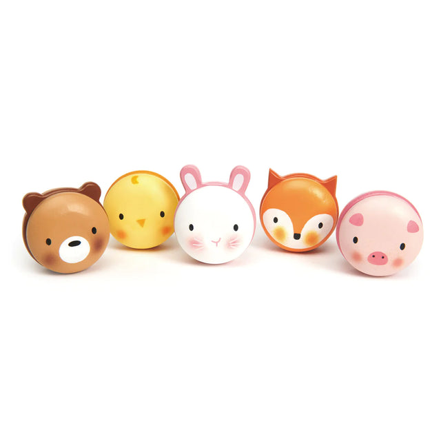 Animal Wooden Macarons