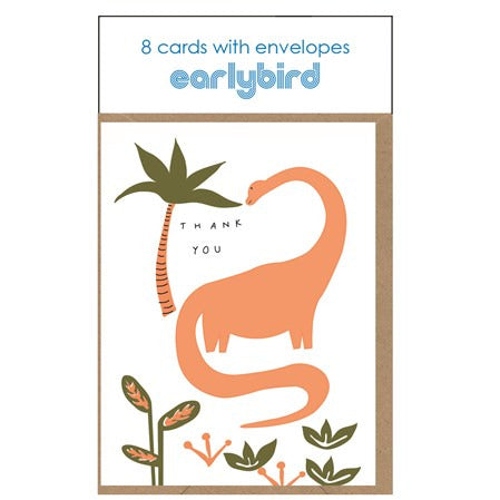 Pack Of Thank You Dino Cards